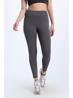 Zivame - Zelocity Quick Dry Gym Grey Leggings