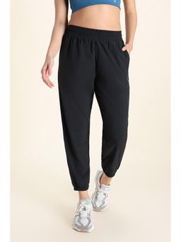 Zivame - Zelocity Quick Dry Black Joggers