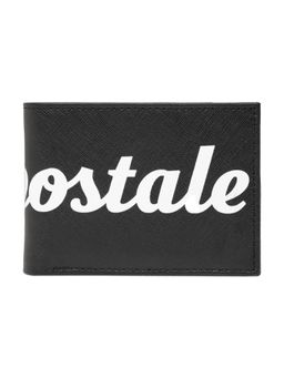 Aeropostale - Mens Leather Slimfold Durango Wallet - Black