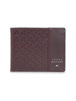 Tommy Hilfiger - Mens Global Coin Cimbia Wallet - Wine