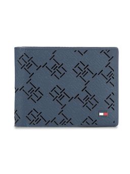 Tommy Hilfiger - Mens Leather Slimfold Strovolos Wallet - Navy Blue