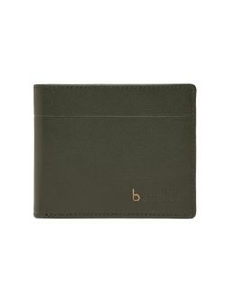 United Colors of Benetton - Mens Leather Global Coin Gweru Wallet - Olive