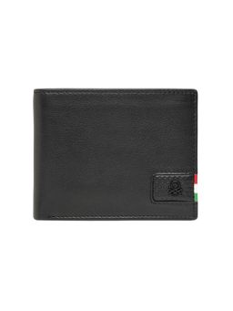 United Colors of Benetton - Mens Leather Global Coin Wittenberg Wallet - Black