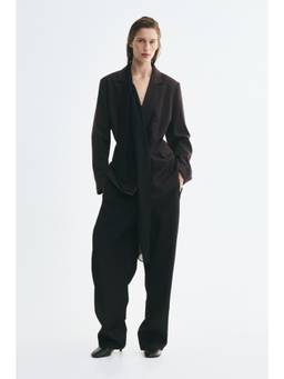 H&M - Women Brown Double-breasted blazer