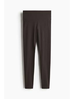 H&M MOVE - Brown Yoga Leggings With Softmove Lycra