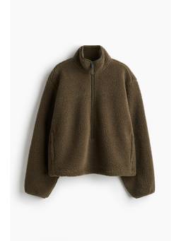 H&M MOVE - Teddy Sports Top Green