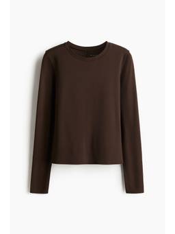 H&M MOVE - Sports Top With Dry move Brown