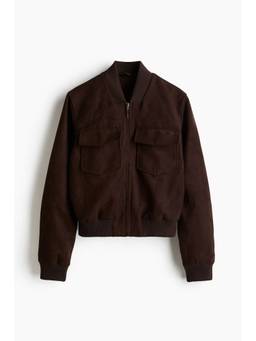 H&M - Women Brown Bomber Jacket