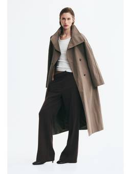 H&M - Women Brown Straight trousers