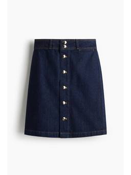 H&M - Women Blue Denim Skirt