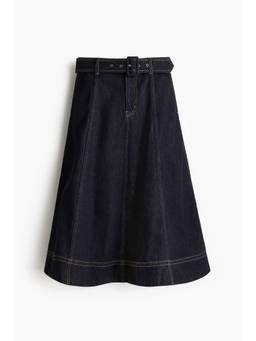 H&M - Women Blue A-Line Denim Skirt