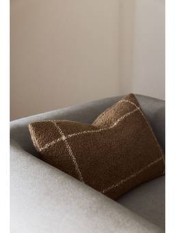 H&M - Home Beige Wool-Blend Boucl Cushion Cover