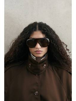 H&M - Women Green Twill Blouson Jacket