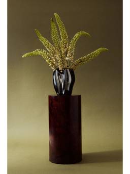 H&M - Silver Large Stoneware Vase