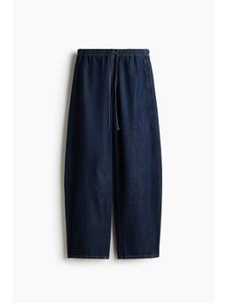 H&M - Women Blue Barrel Jeans
