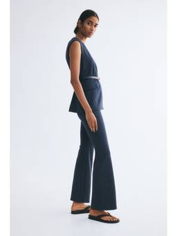 H&M - Women Blue Flared Leggings