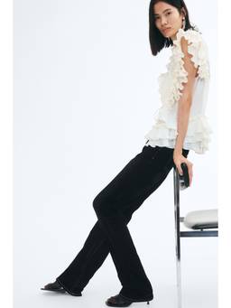 H&M - Women Black Straight Regular Waist Jeans