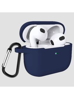 GRIPP - Airpods 3 Silicon Case + Strap + Keyring Hook - Indigo