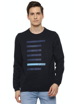 Louis Philippe - Black Sweatshirt