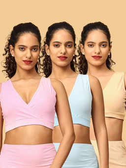 The Mom Store - Maternity Nursing Sleep Bra (Pack of 3)