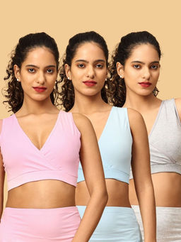 The Mom Store - Maternity Nursing Sleep Bra (Pack of 3)