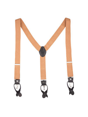 Buy The Tie Hub Gentry Beige With Black Y Back Suspender Online