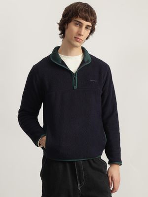 U.S. Grand Blue Cotton Men's Sweatshirt main image 0