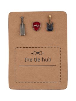 The Tie Hub - 3 Piece Brooch Combo