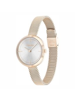 Calvin Klein - Iconic Quartz Grey Round Dial Womens Watch - 25200187
