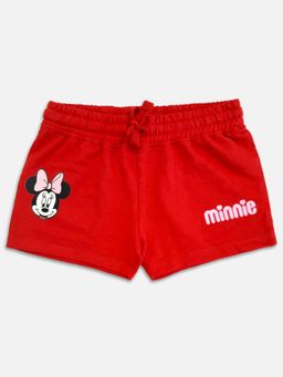 Kidsville - Mickey & Friends Featured Shorts for Girls - Red