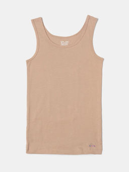 Jockey Juniors - SG02 Girls Super Combed Cotton Rib Solid Inner Tank Top - Skin