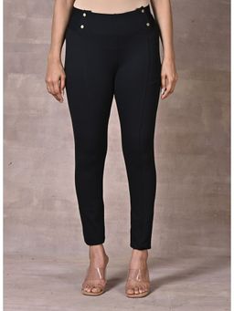 Lakshita - Black Skinny Fit Jeggings