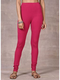 Lakshita - Fuchsia Skinny Fit Leggings