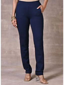 Lakshita - Navy Blue Skinny Fit Pants