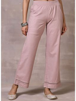 Lakshita - Lavender Straight Fit Palazzo