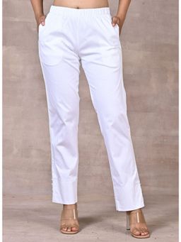 Lakshita - White Relaxed Fit Pants