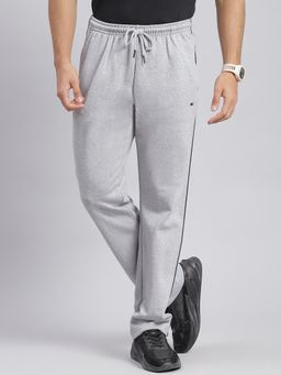 Monte Carlo - Grey Solid Regular Fit Trackpant