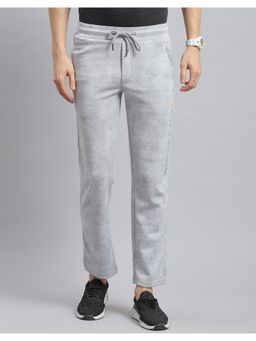 Monte Carlo - Grey Printed Regular Fit Trackpant