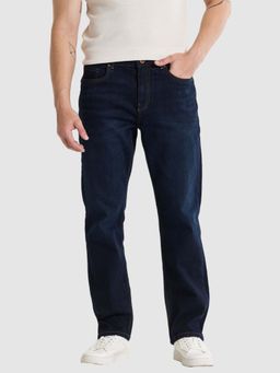 Snitch - Navy Blue Regular Fit Jeans