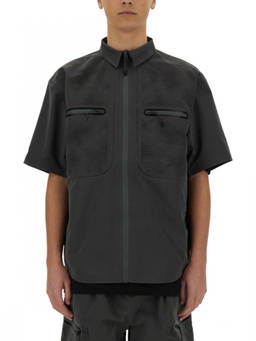 ALPHA INDUSTRIES - Dark Grey Regular Shirt
