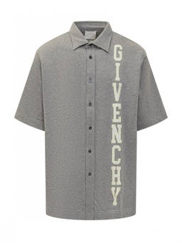 Givenchy - Grey Relaxed Logo Shirt