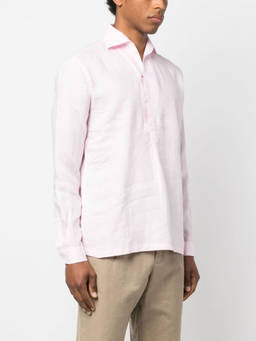 Doppia - Light Pink Long Sleeves Shirt (M)