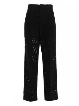 Nude - Black Relaxed Pleated Pant (30)