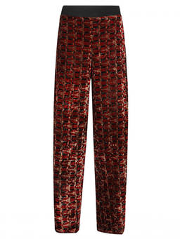 Obidi - Red Velvet Trousers (28)