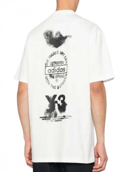 Y-3 - White Crew Neck T-Shirt (M)