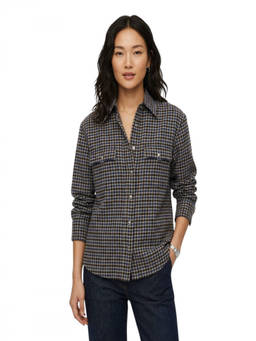PRADA - Black Regular Embroidered Shirt (S)