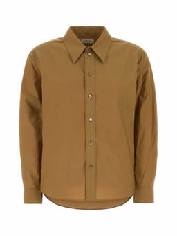Lemaire - Light Brown Regular Solid Shirt (XXS)