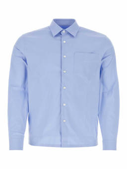 PRADA - Powder Blue Poplin Shirt
