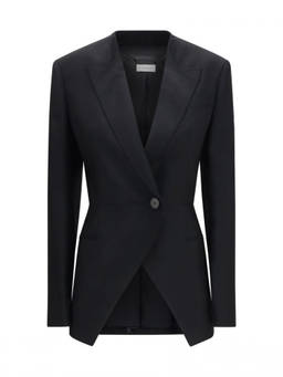 Givenchy - Black Peaked Lapel Blazer