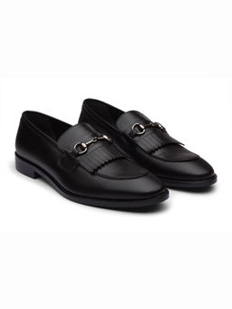 DABLR SHOES - Barcelona Black Leather Shoes